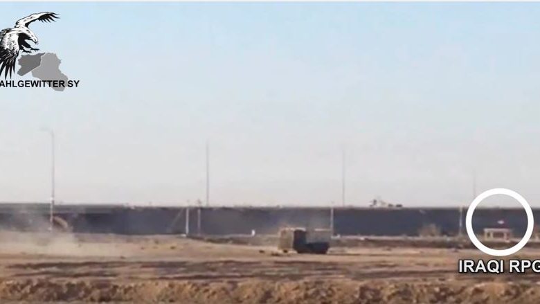 Ushtria irakiane parandalon sulmin kamikaz të ISIS-it, duke hedhur në erë kamionin me eksploziv (Video, +18)