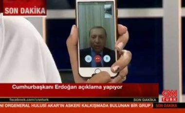 Erdogan i bën thirrje popullit të dalë në rrugë kundër ushtrisë (Video)