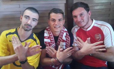 Video e Xhakës me tifozët shqiptarë të Arsenalit postohet edhe nga klubi londinez