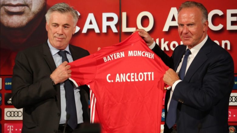 Ancelotti prezantohet te Bayerni: Jam krenar që jam këtu