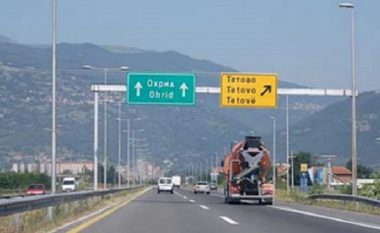 Autostrada Tetovë- Gostivar rrezik për vozitësit