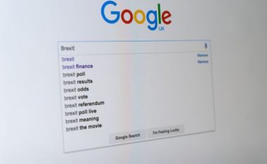 Në Google, fjala “Brexit” më e kërkuar se “porno” dhe “futboll”