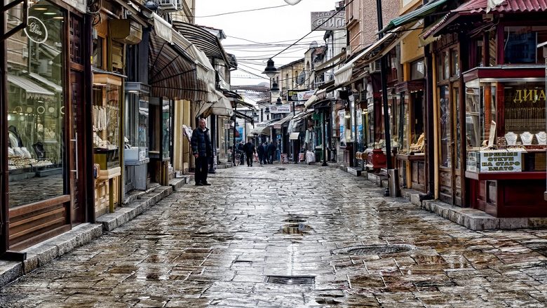 Çarshia e Vjetër e Shkupit me imazh të ri