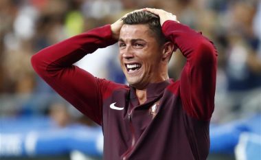 Ronaldo shpërthen në lot në momentin e golit (Foto/Video)