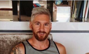 Messi ndjekë trendin, ndryshon ngjyrën e flokëve (Foto)