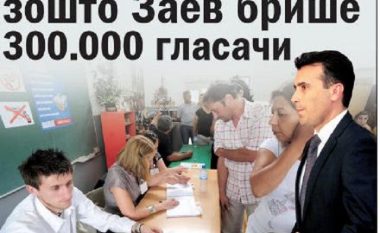 ‘Dnevnik’: LSDM nuk e ka idenë pse Zaev i fshijnë 300 mijë votues