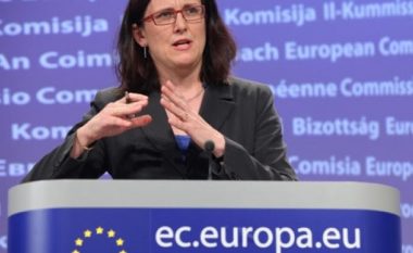 Malmstrom: Asnjë negociatë për biznes me Britaninë, derisa të shkëputet plotësisht nga BE