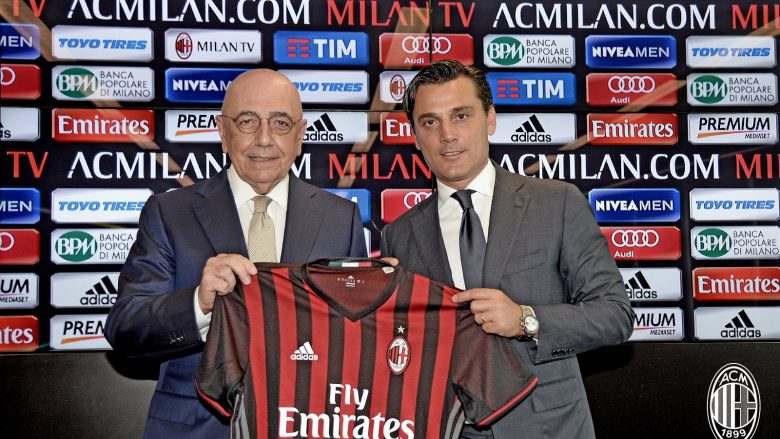 Montella prezantohet te Milani, ka disa fjalë të mëdha për kuqezinjtë