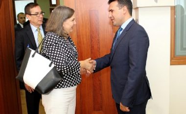 Zaev pas takimit me Nuland: Të sigurohen kushte për zgjedhje në nëntor