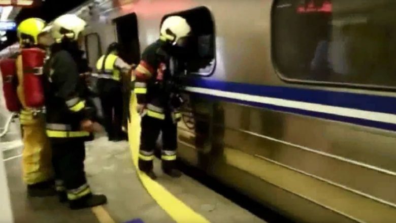 Shpërthen treni i pasagjerëve, lëndohen të paktën 24 persona (Video)