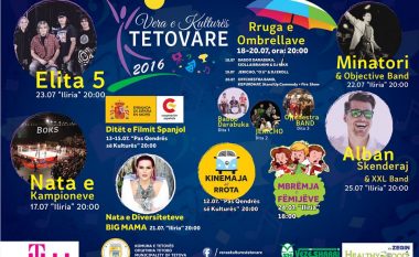 Mbahet edicioni i katërt i festivalit ”Vera e Kulturës Tetovare”