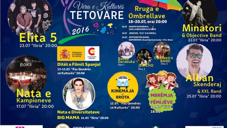 Mbahet edicioni i katërt i festivalit ”Vera e Kulturës Tetovare”