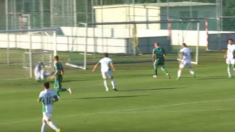 Balaj u përballë me portierin hit të Euro 2016 dhe i shënoi gol (Video)