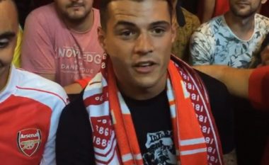 Xhaka beson te titulli, shpërthejnë tifozët shqiptarë të Arsenalit (Video)