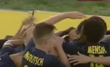 Mërgim Berisha shpërthen me hat-trick në Austri (Video)