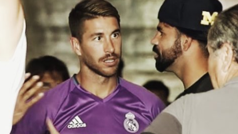Diego Costa kapet duke i thënë Ramosit se dëshiron të largohet nga Chelsea (Video)