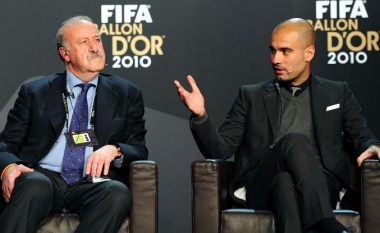 Del Bosque propozon Guardiolan për trajner të Spanjës