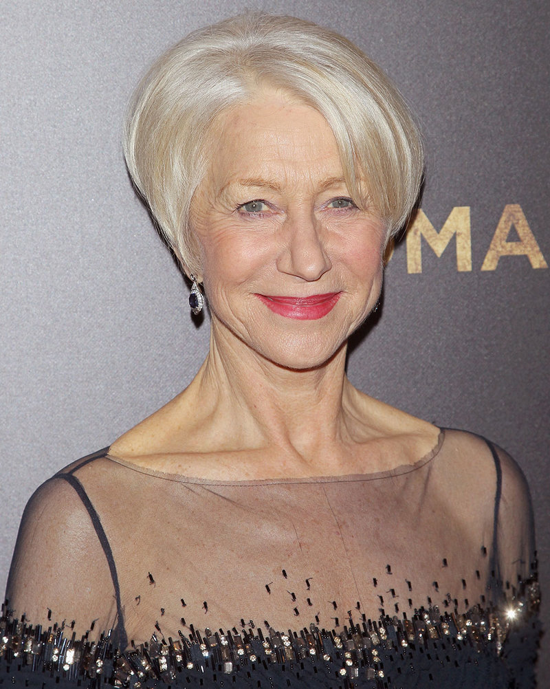 NEW YORK, NY - MARCH 30:  Actress  Helen Mirren attends the "Woman In Gold" New York premiere at The Museum of Modern Art on March 30, 2015 in New York City.  (Photo by Jim Spellman/WireImage)