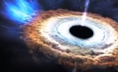 Kështu duket momenti kur vrima e zezë përpin një yll! (Video)