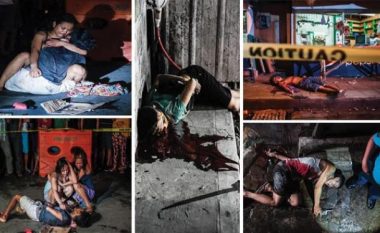 Pamje horror: Shpërndarësit e drogës në Filipine vriten në mes të rrugës (Foto +18)