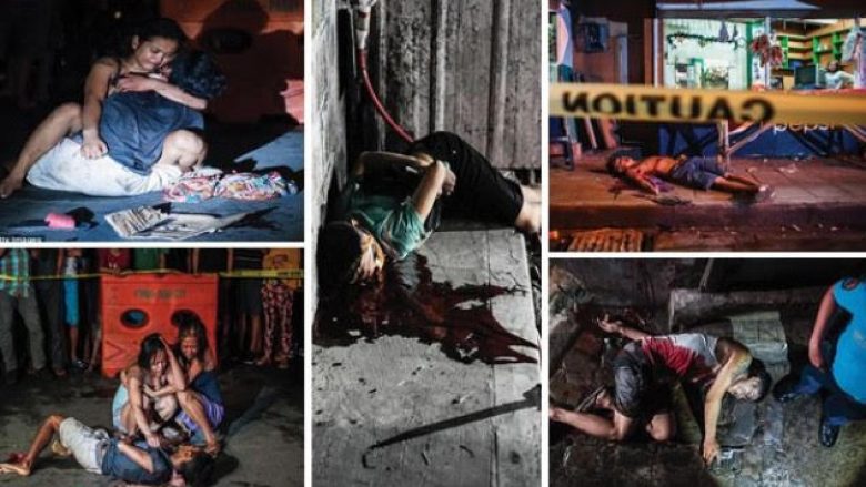 Pamje horror: Shpërndarësit e drogës në Filipine vriten në mes të rrugës (Foto +18)
