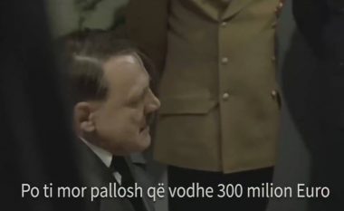 Plas ironia në rrjet, Hitleri “zëvendëson” Sali Berishën (Video)