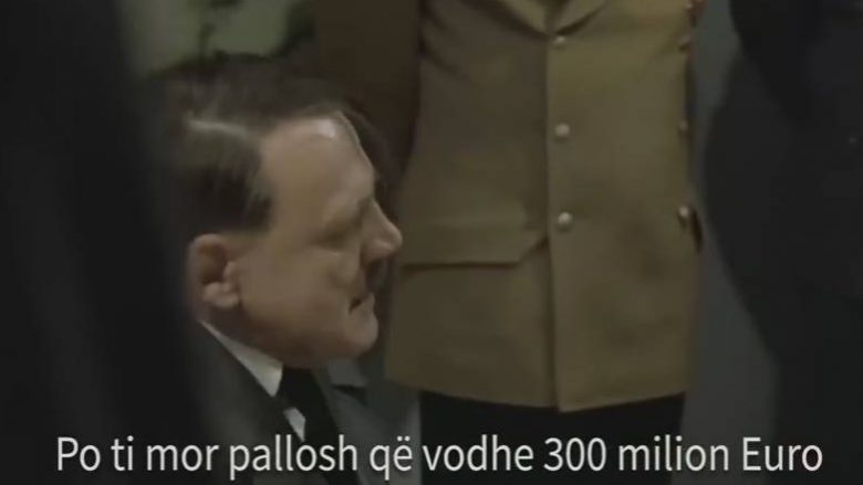 Plas ironia në rrjet, Hitleri “zëvendëson” Sali Berishën (Video)