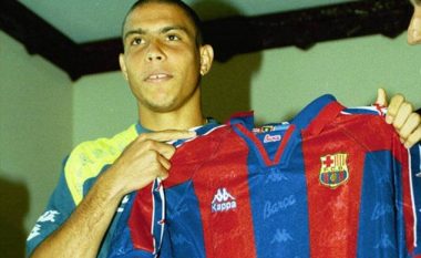 20 vite më parë Barcelona kishte blerë ‘Fenomenin’, që në vitin e parë shënoi 47 gola në 49 paraqitje (Foto-Video)