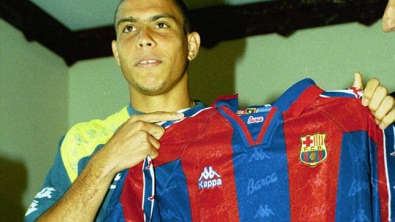 20 vite më parë Barcelona kishte blerë ‘Fenomenin’, që në vitin e parë shënoi 47 gola në 49 paraqitje (Foto-Video)
