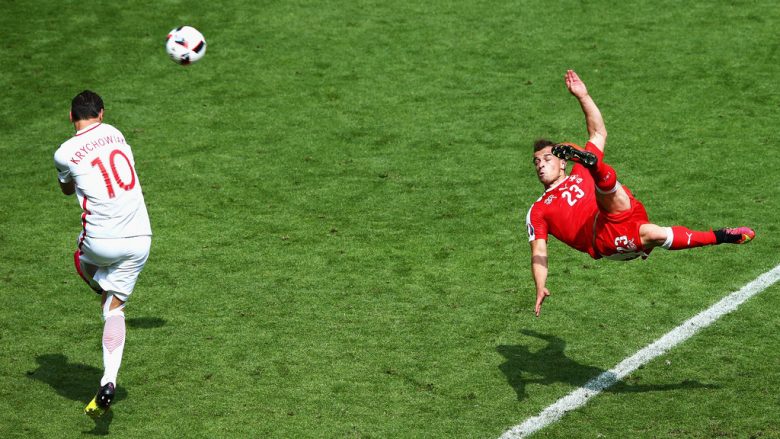 Shaqiri favorit për golin më të bukur të ‘Euro 2016, mund të votoni edhe ju (Video)