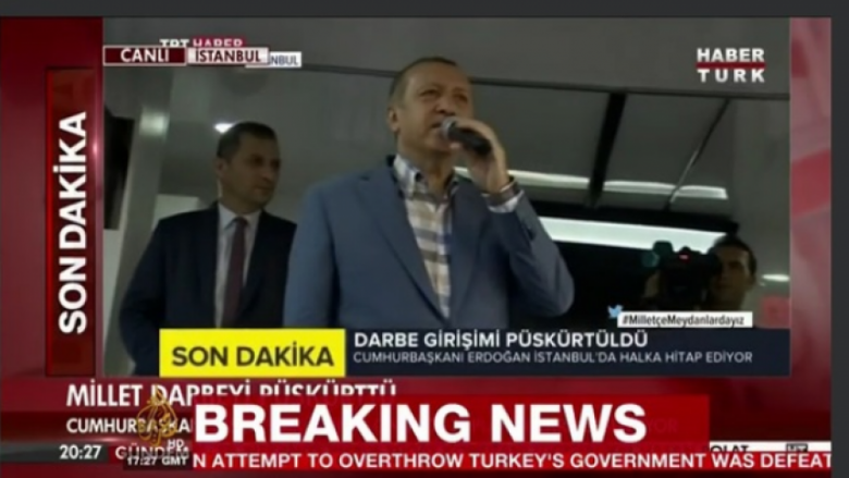 Erdogan kërkon nga Obama që ta arrestojë Gulenin