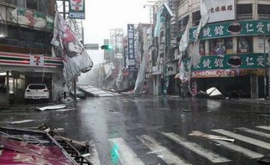 Tajfun godet Tajvanin, tre të vdekur dhe 142 të plagosur