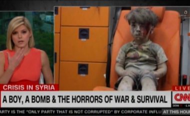 Lajmi i pesëvjeçarit sirian, përlot gazetaren e CNN gjatë transmetimit live (Video)
