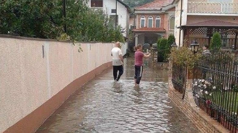 Fshati Gradec i Gostivarit më i prekuri nga moti i ligë i sotëm (Foto)