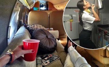 Njihuni me stjuardesën e cila zbuloi se çfarë ndodh në udhëtimet private me të pasurit (Foto)