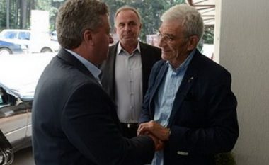 Presidenti Ivanov dhe kryetari i Selanikut Boutaris në vizitë të Krushevës
