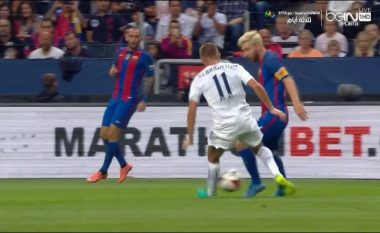 Kjo mund t’iu ketë ikur, Messi turpëroi lojtarin e Leicesterit (Video)