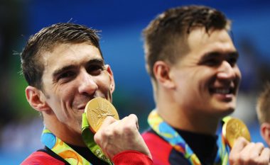 SHBA në krye me Phelps nuk ndalen (Video)