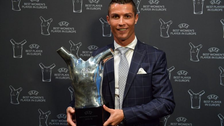 Ronaldo flet pas shpalljes si futbollisti më i mirë në Evropë