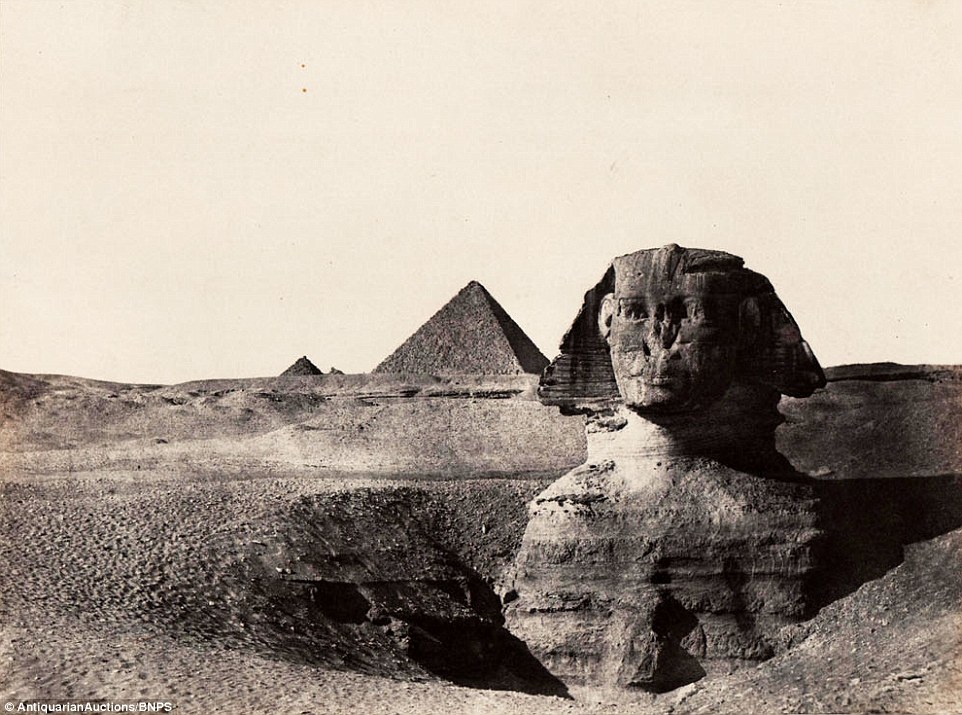 Del në shitje koleksioni i rrallë i fotografive turistike qe jane bere ne Egjipt para 170 vitesh foto 2