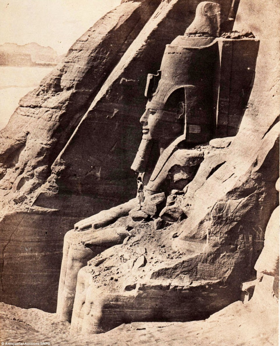 Del në shitje koleksioni i rrallë i fotografive turistike qe jane bere ne Egjipt para 170 vitesh foto 3