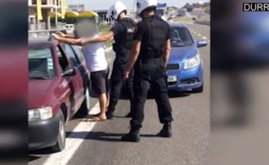 Policia e Durrësit arreston personin që tërhoqi zvarrë me veturë qenin (Video)