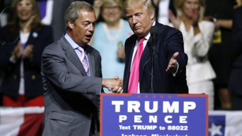 Farage në mitingun e Trump: Ai mund t’i rrëzojë sondazhet në zgjedhje
