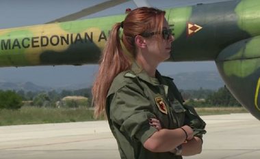 Njihuni me piloten e parë ushtarake në Maqedoni (Video)