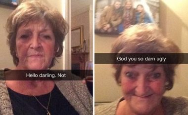 Gjyshet qesharake në Snapchat, që po turpërojnë nipërit e tyre (Foto)