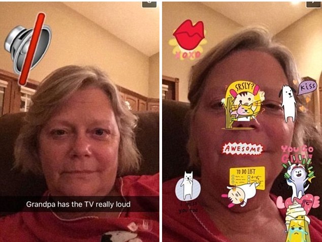 Gjyshet qesharake në Snapchat qe po turperojne niperit e tyre foto 5