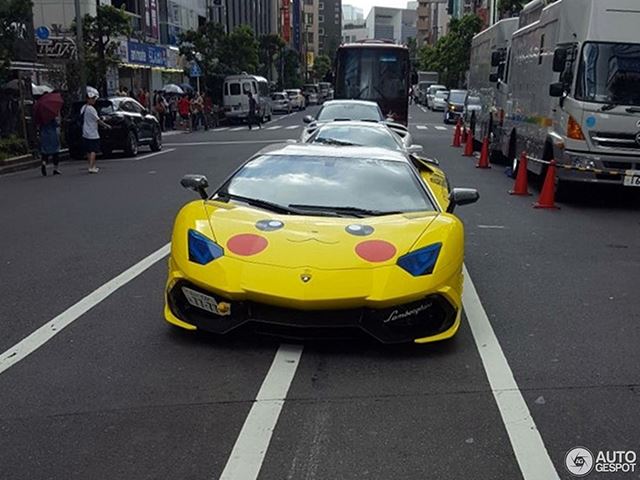 Lamborghini nga edicioni i limituar lyhet qe te duket si Pokemon foto 3