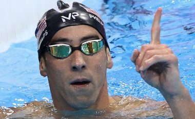 Phelps thyen rekordin olimpik 2160 vjeçar