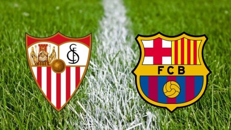 Formacionet zyrtare: Barcelona-Sevilla