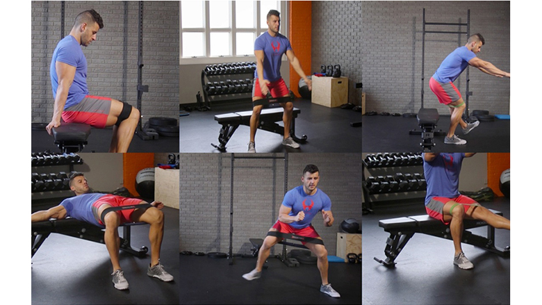 Stërvitje brutale të pjesës së poshtme të trupit: 25 ushtrime me shiritin mini-elastik!